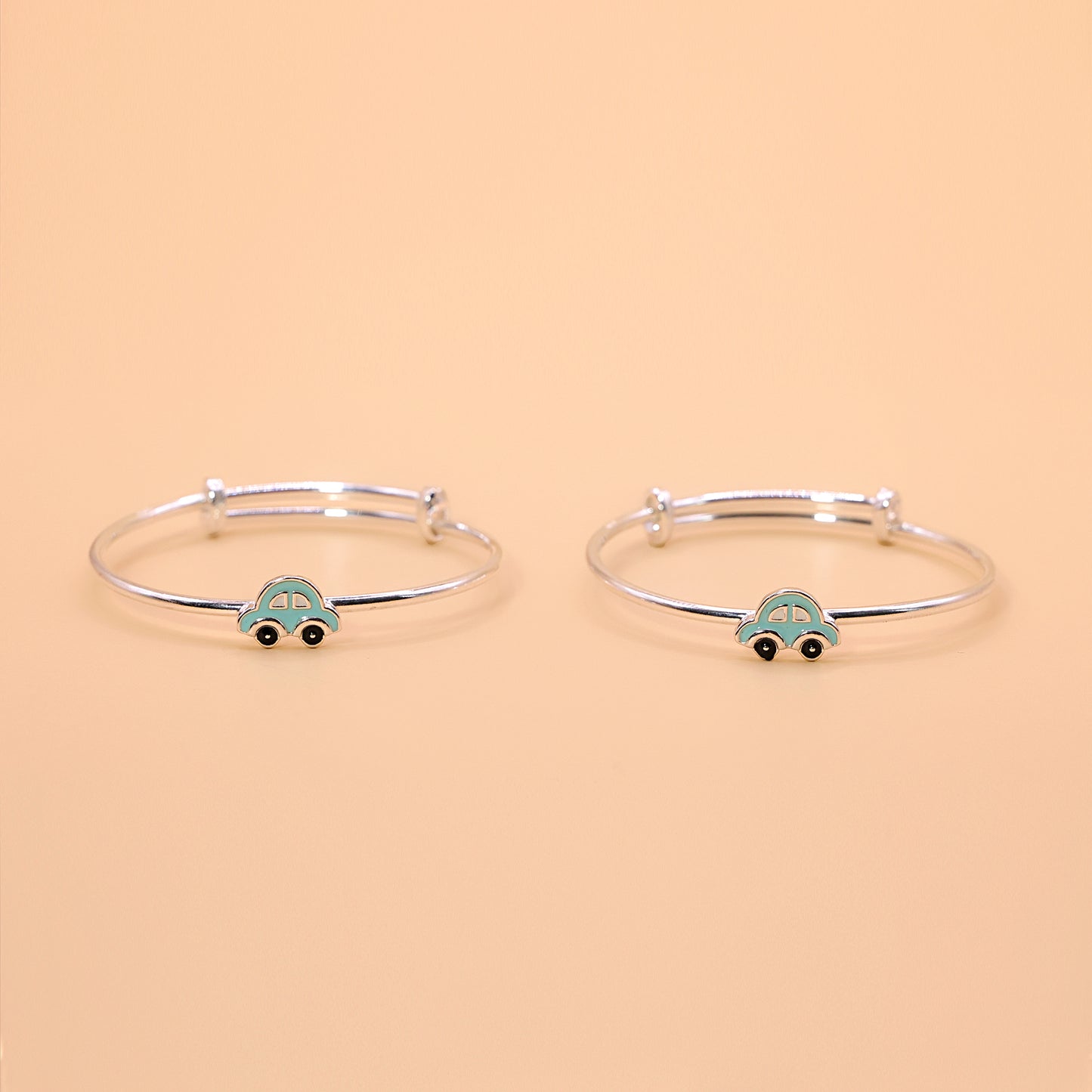 Little Blue Car Bangle