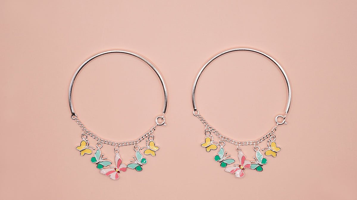 Butterfly half kada half Chain