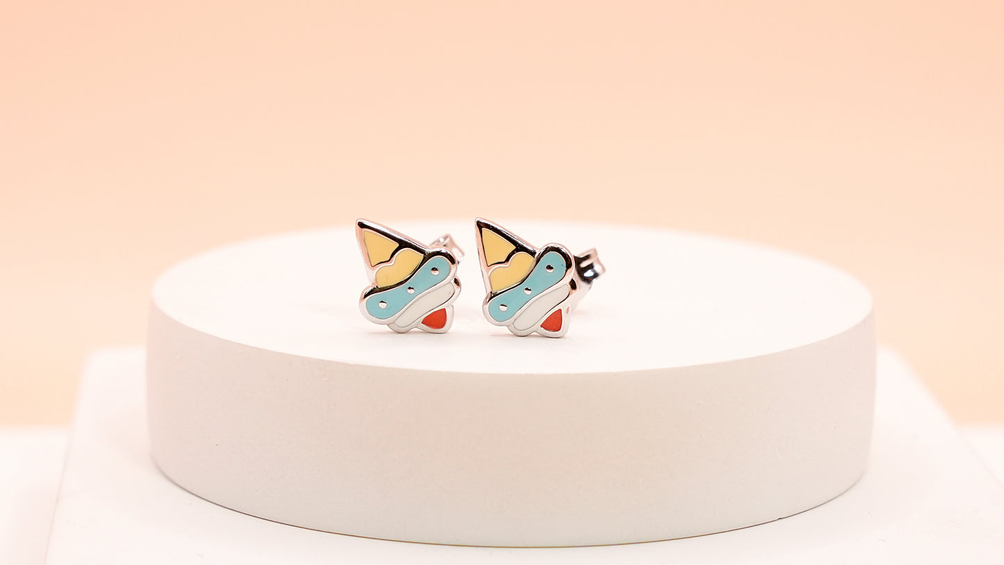 Ice Cream Cone Studs