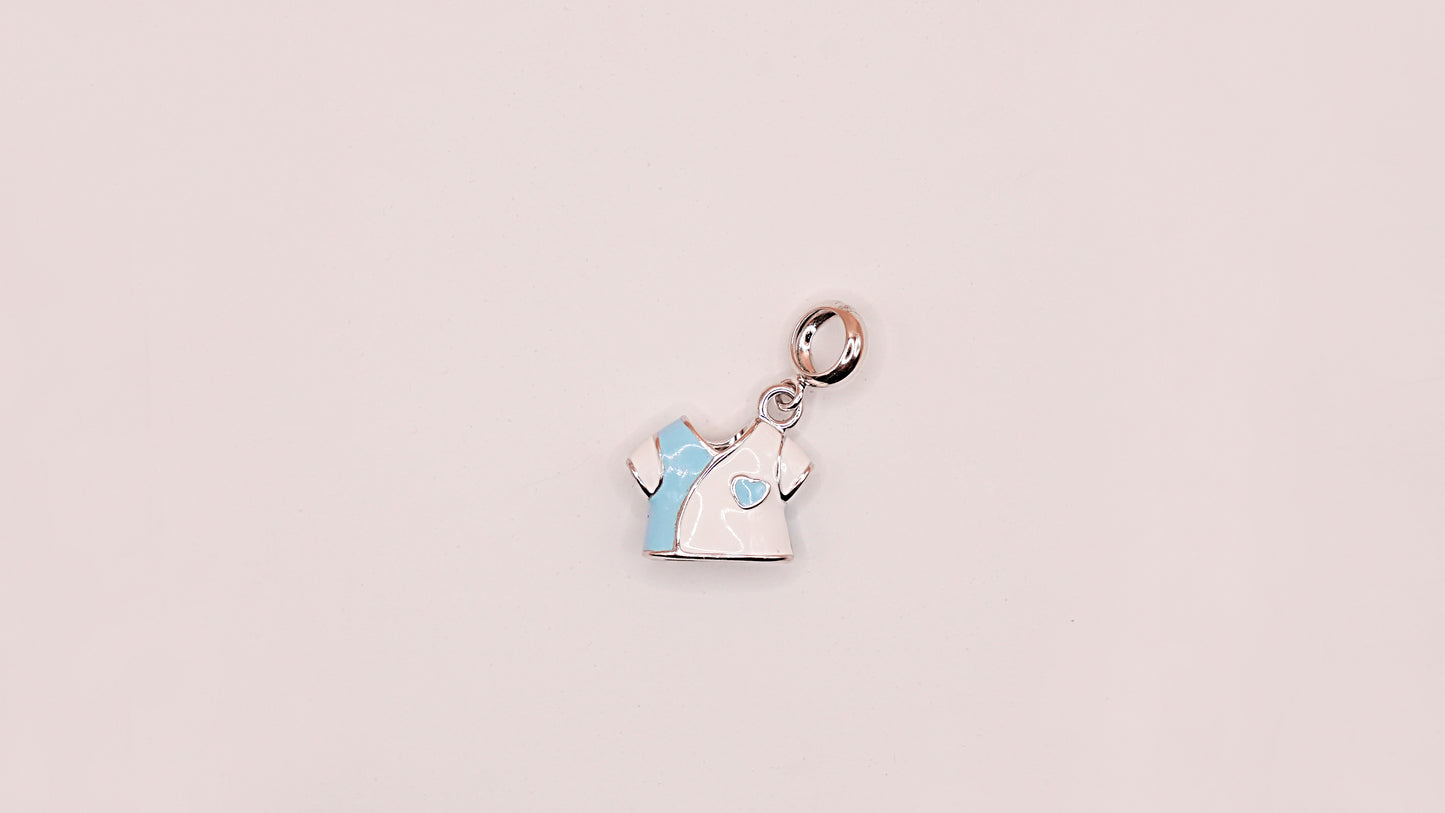 Baby BoyCute Tee 925 Silver Pendant