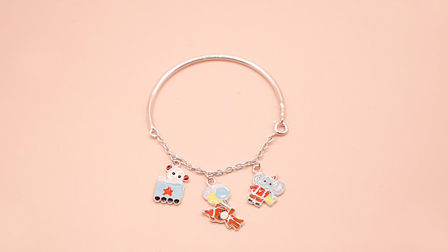 Teddy Trunks Charm Bangle