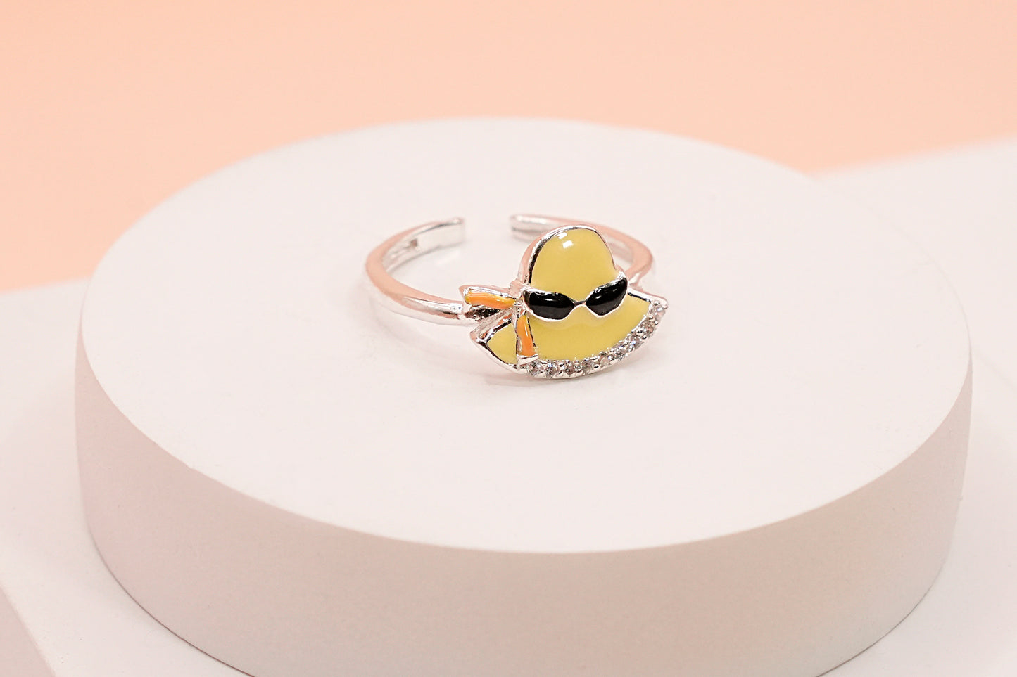 Beautiful Hat Baby Ring