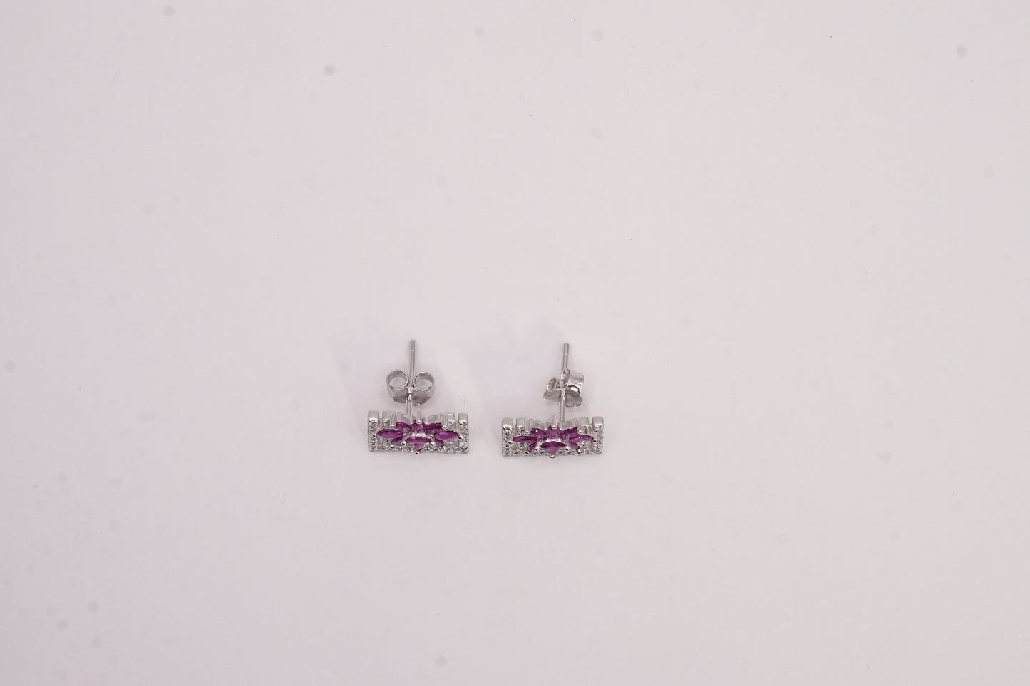 Half Flower Earrings