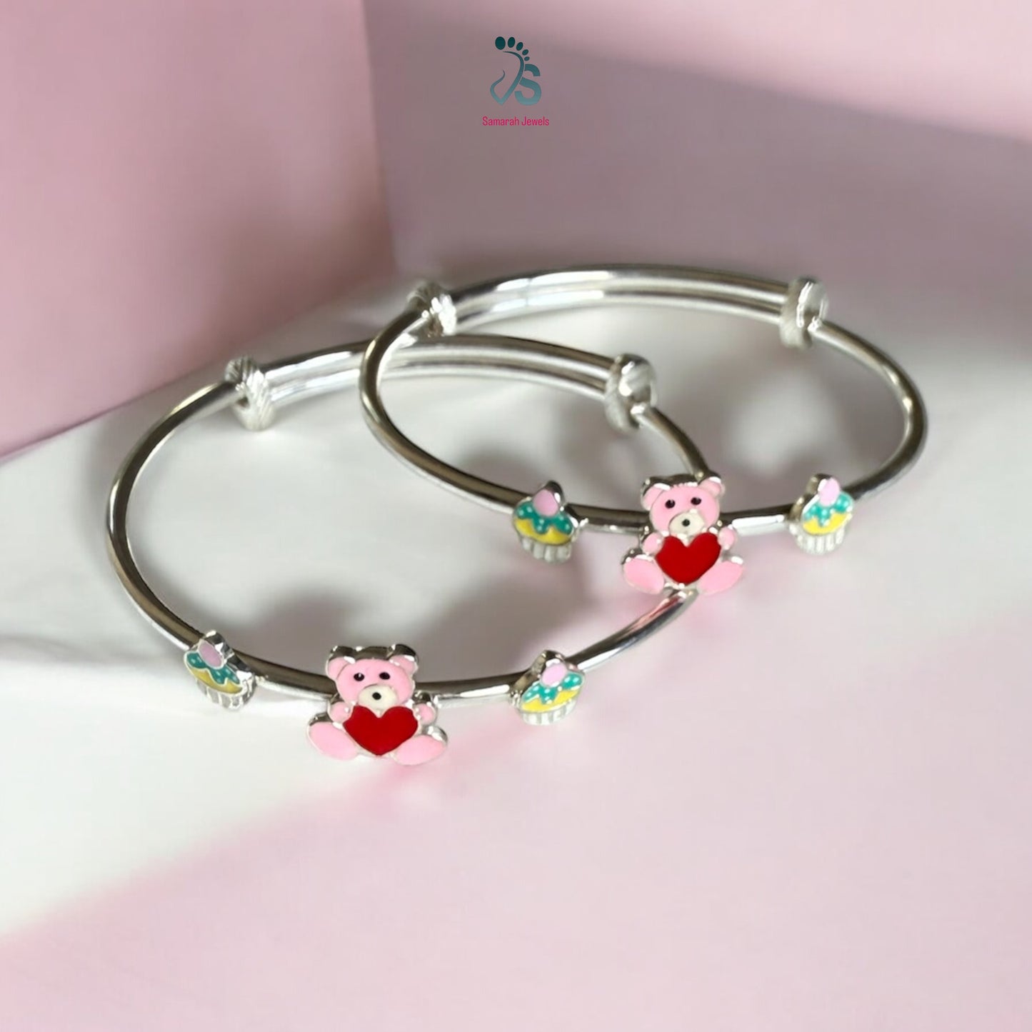 Teddy cupcake baby kada