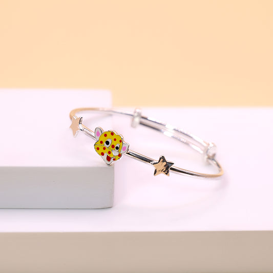 Leopard Charm Adjustable Kada