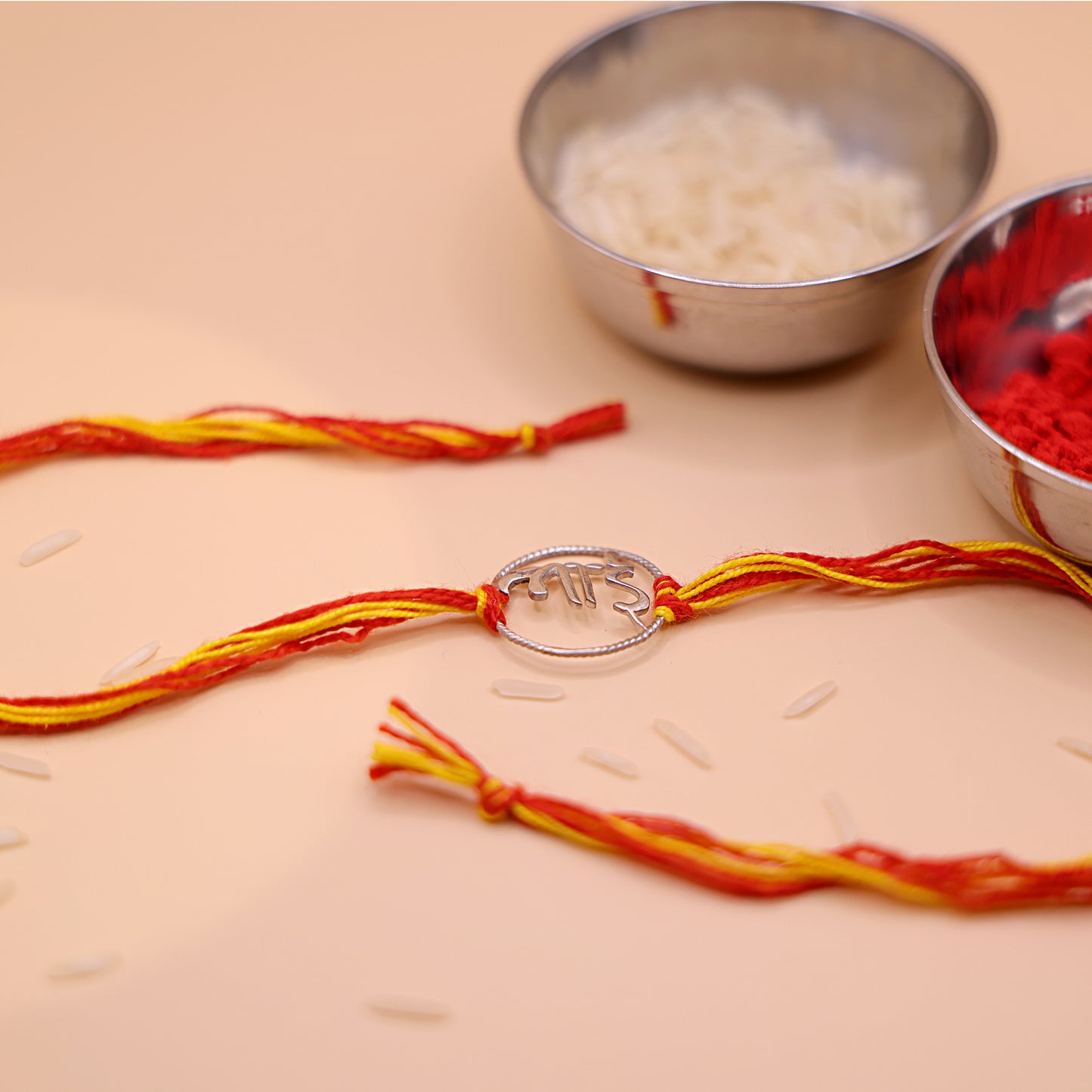 925 Silver भाई Rakhi