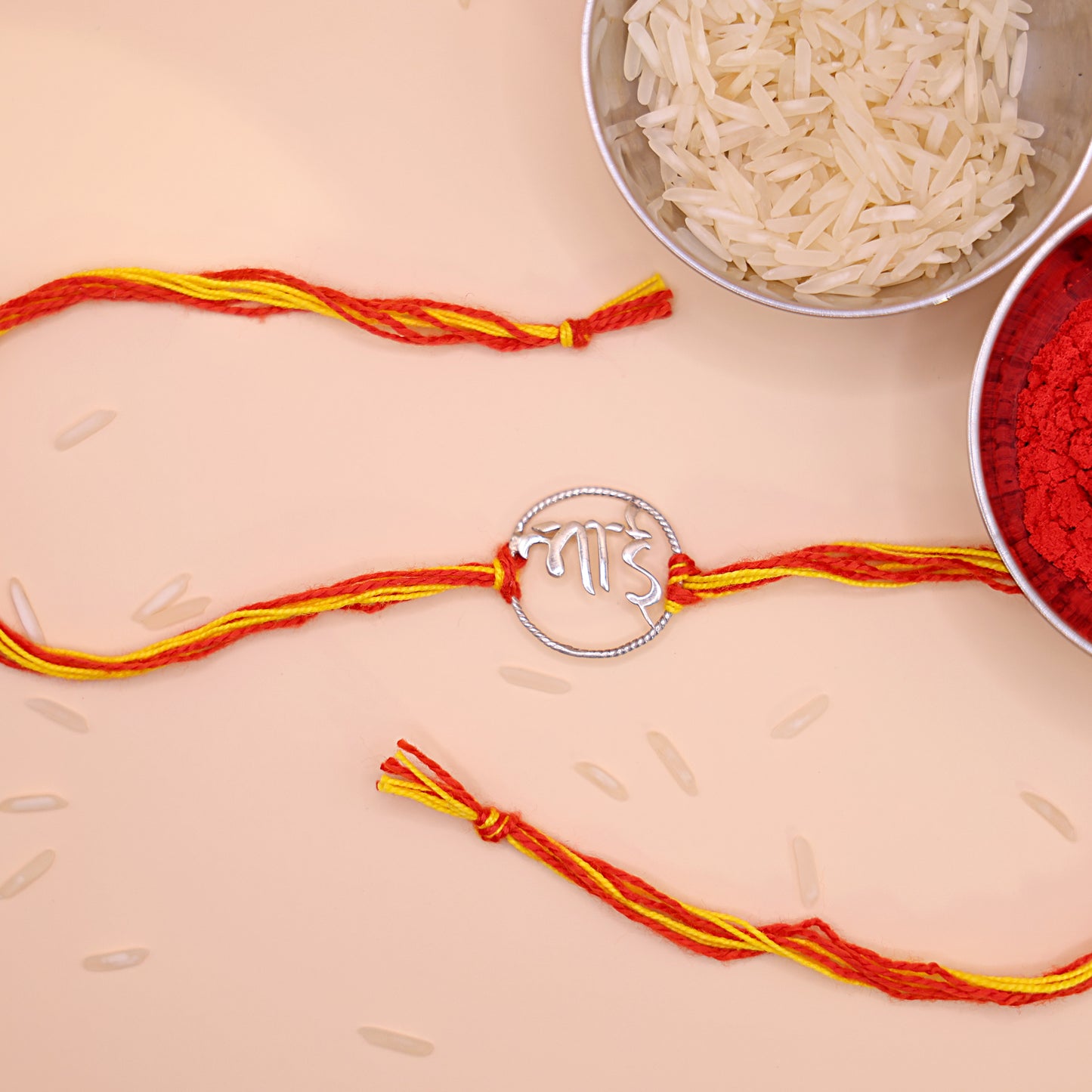 925 Silver भाई Rakhi