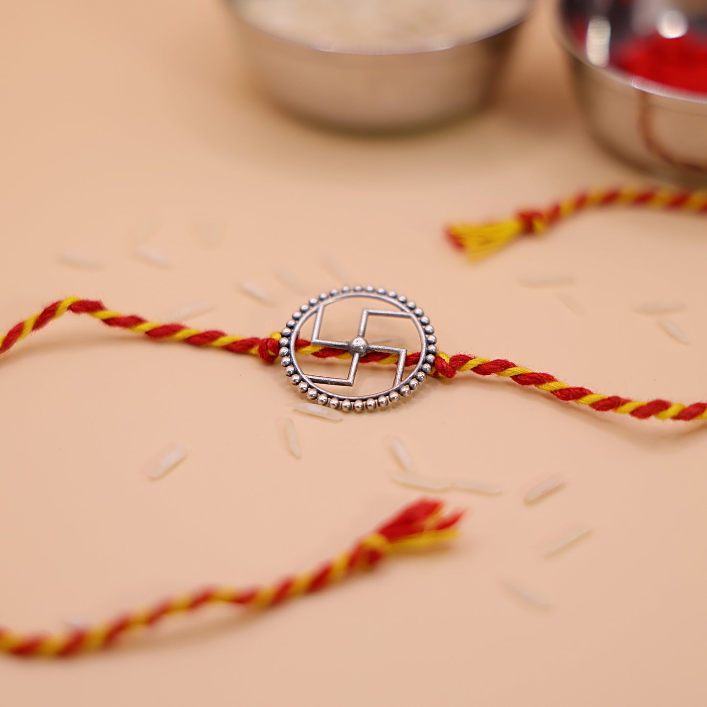 925 Silver Satya (सत्य)Rakhi