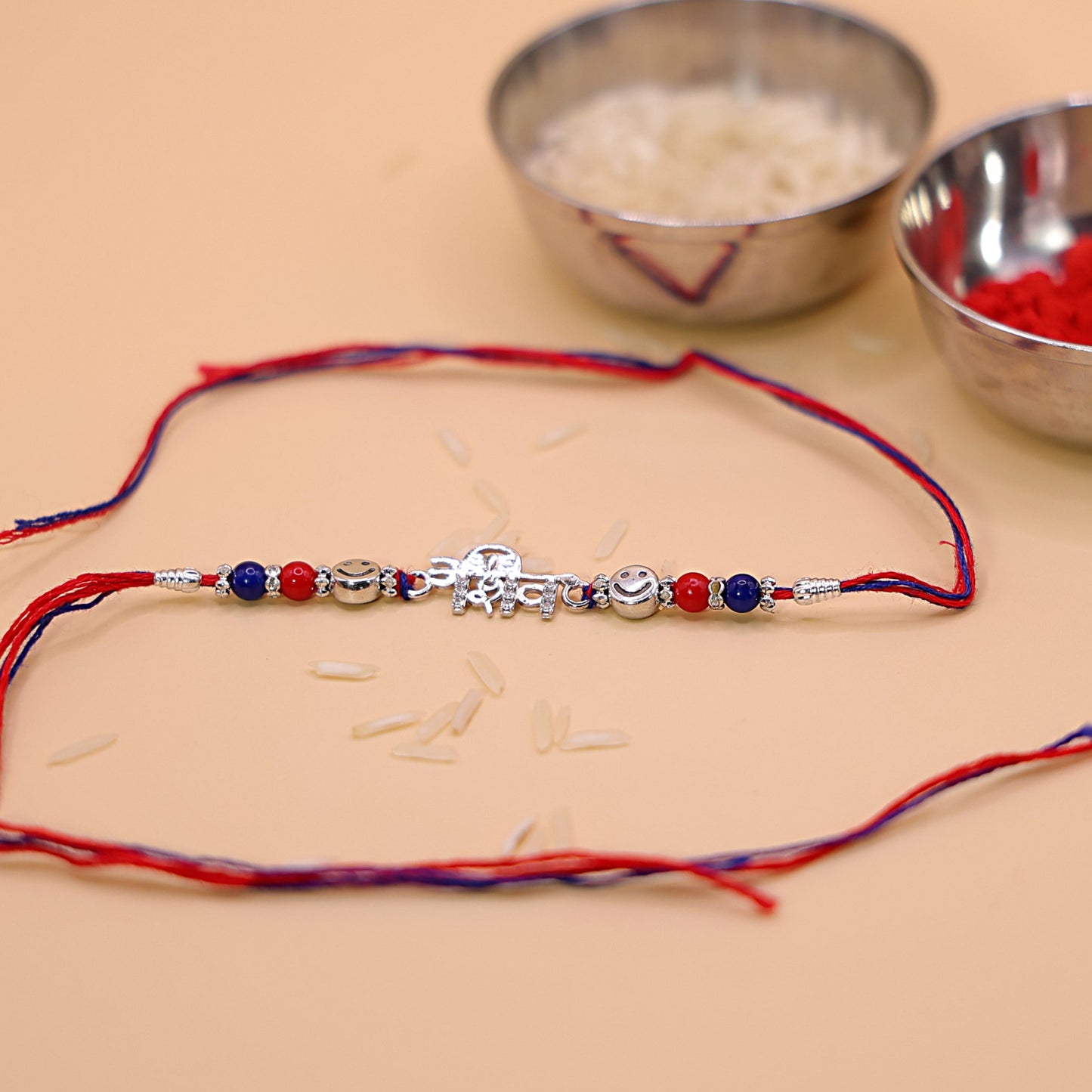 ॐ शिव Silver Rakhi