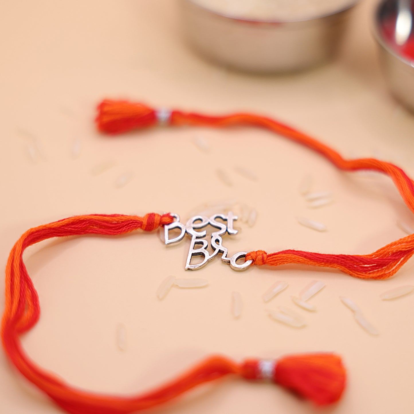 Best Bro Silver Rakhi