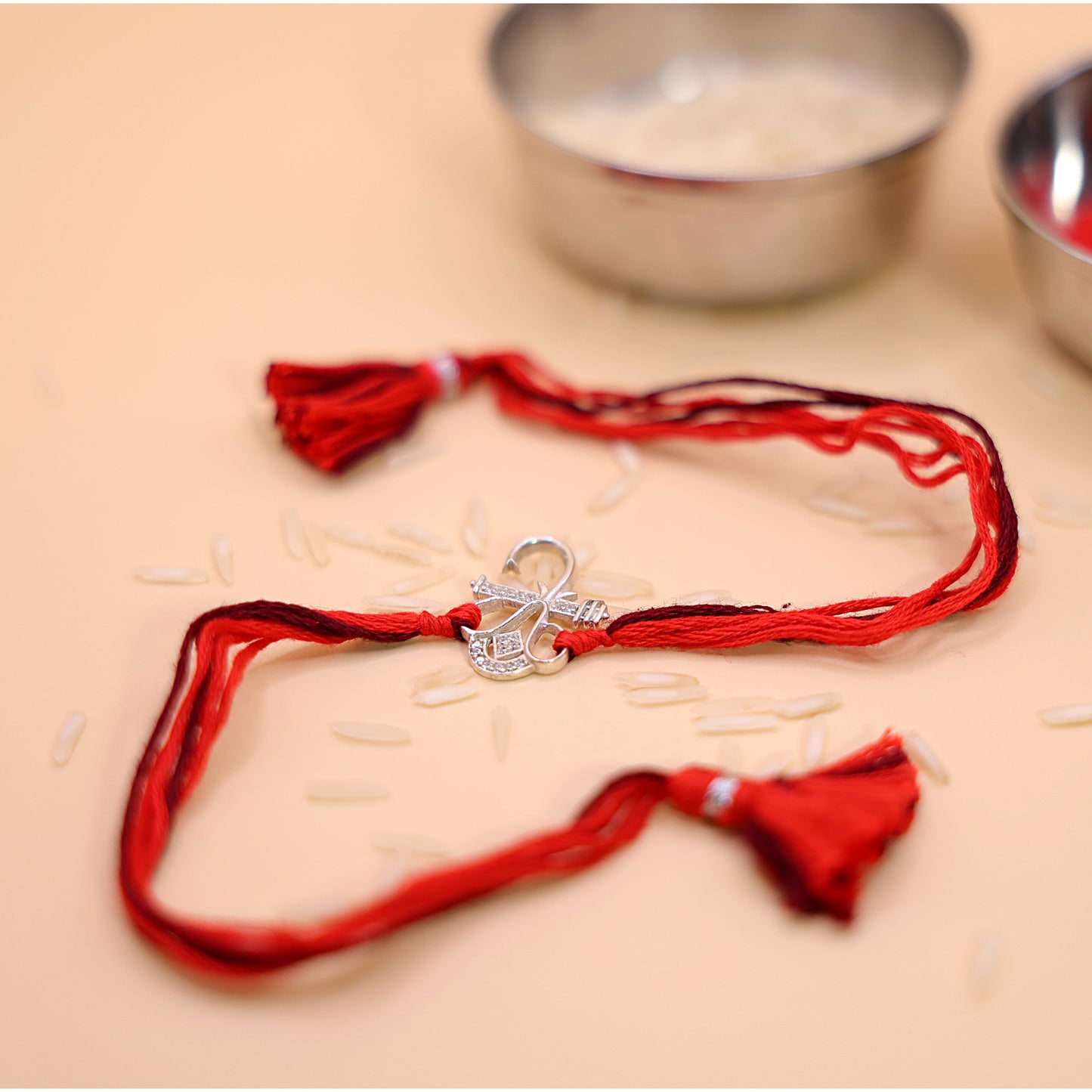 Ganesh Divine Stone Rakhi