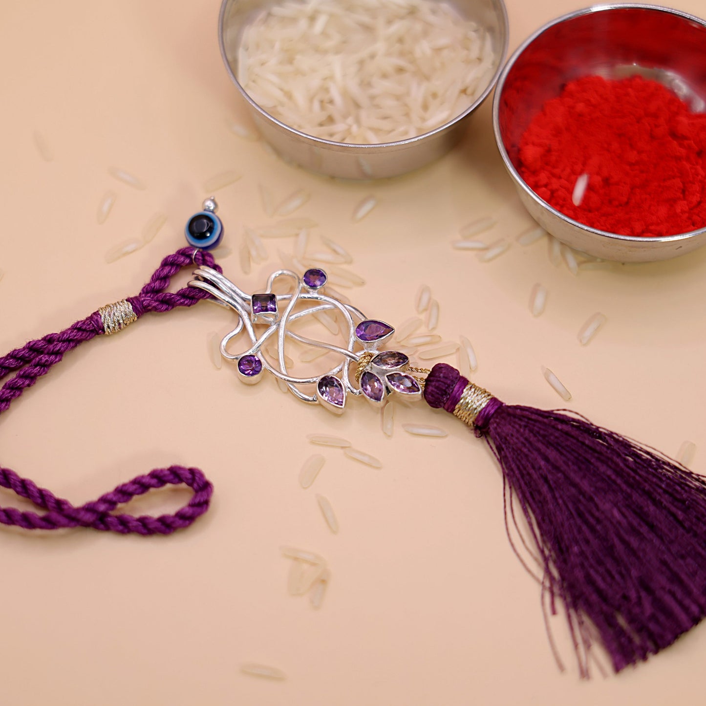 Amethyst Bloom Pendant Lumba