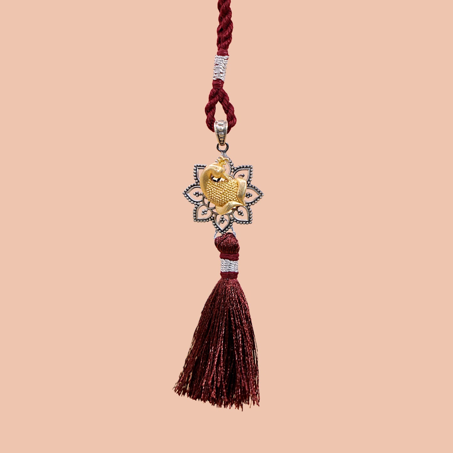 Golden Peacock Pendant Lumba