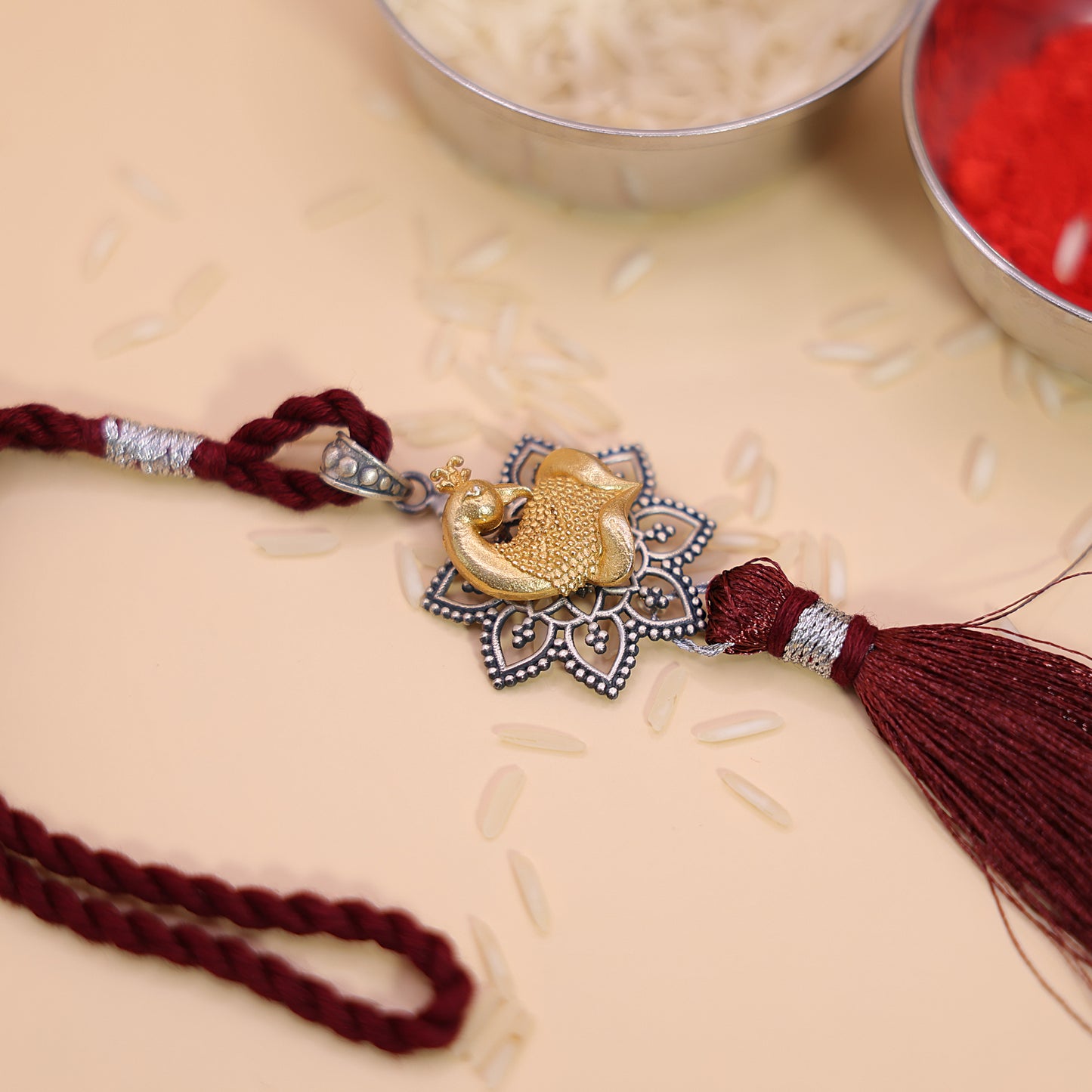 Golden Peacock Pendant Lumba