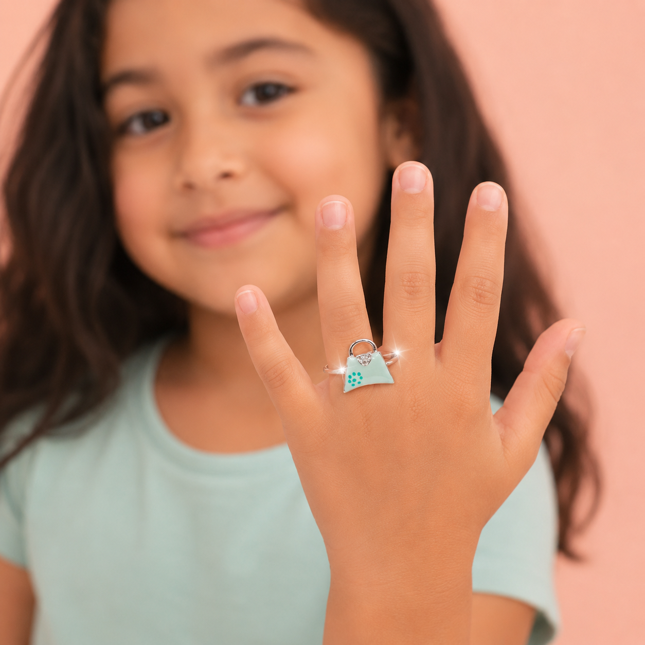 Mini Glam Purse Ring