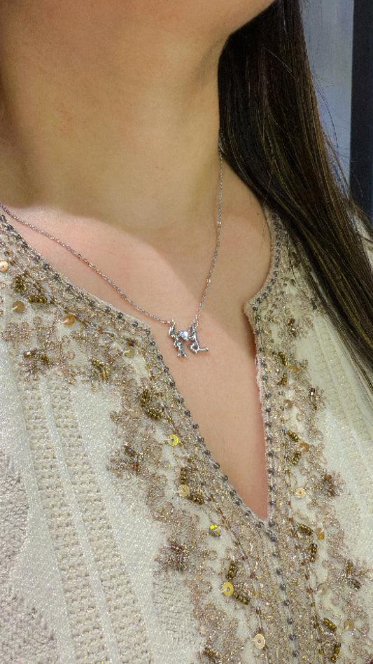 The Couple Pendant Chain