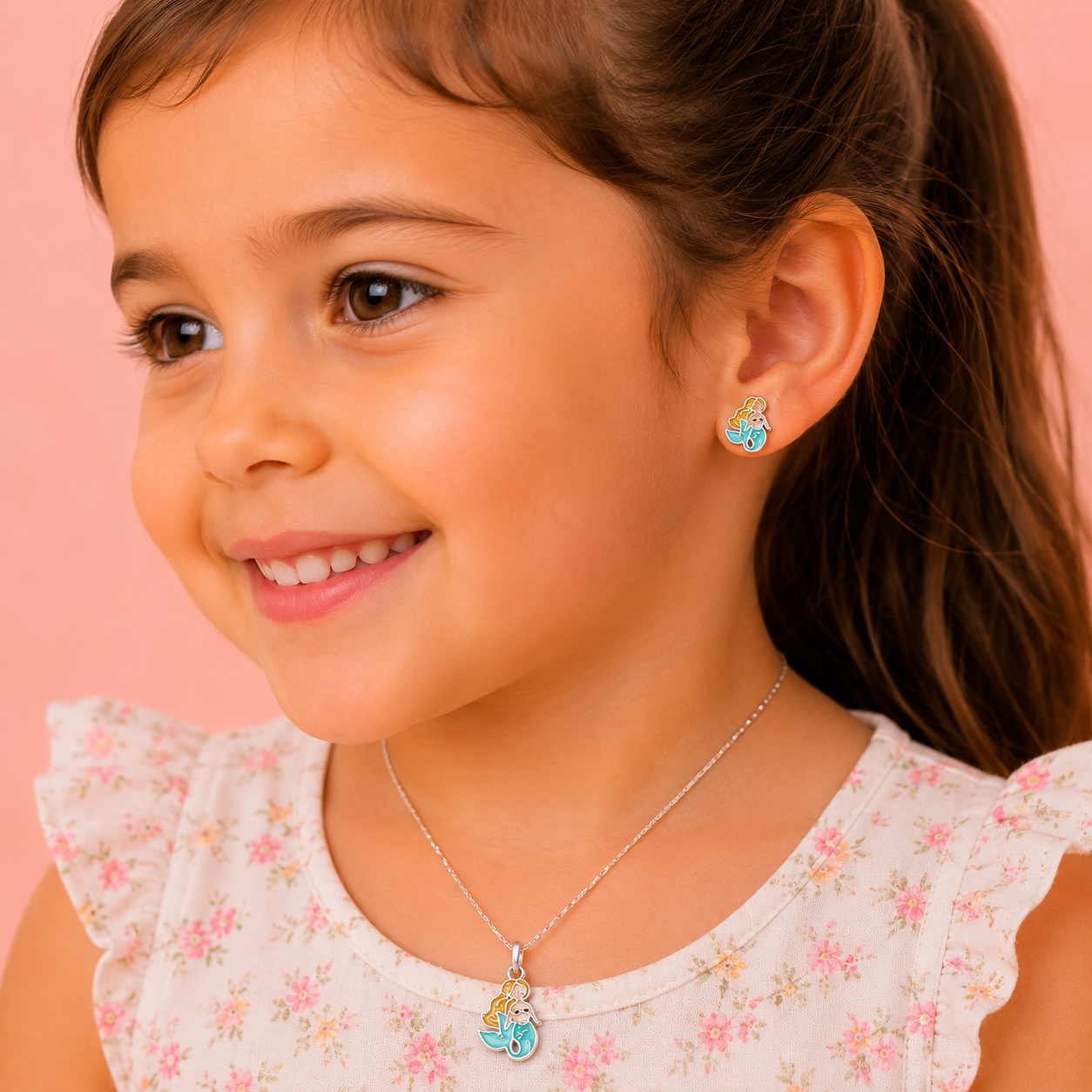 The Mermaid Pendant Set