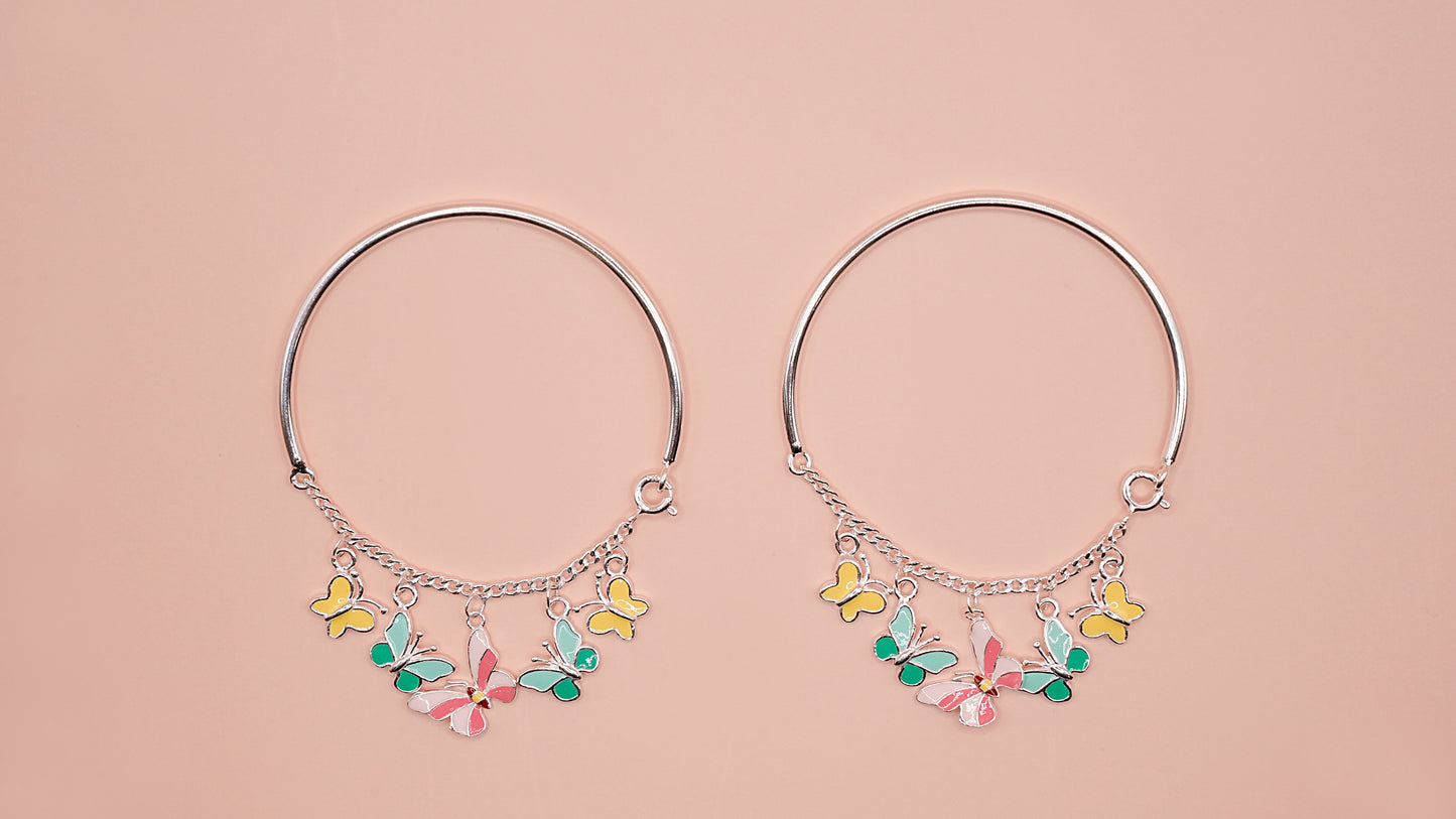 Butterfly half kada half Chain