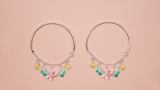 Butterfly half kada half Chain