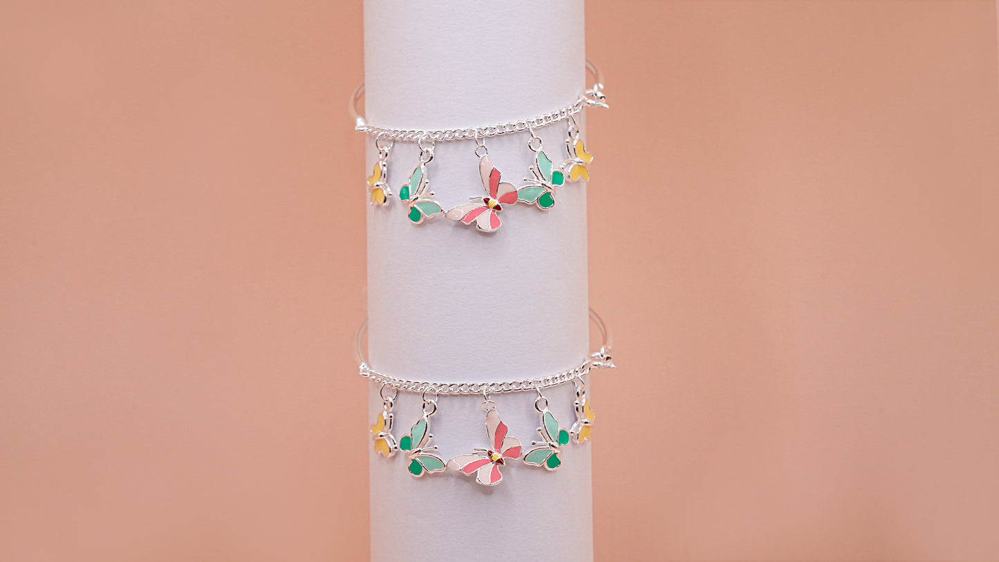 Butterfly half kada half Chain