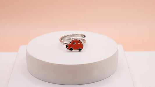 Red Car Baby Ring