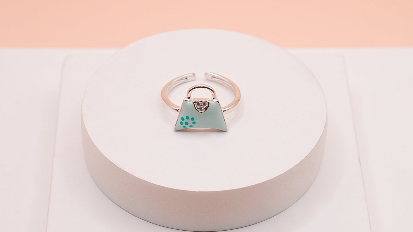 Mini Glam Purse Ring
