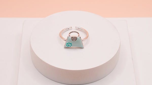 Mini Glam Purse Ring