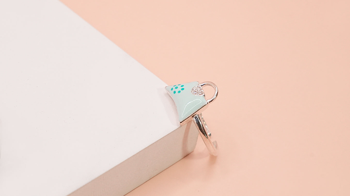 Mini Glam Purse Ring