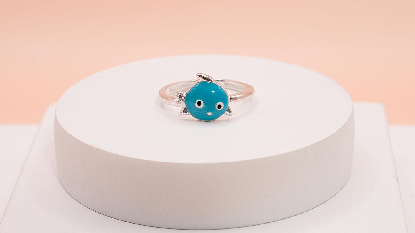Tiny Shark Baby Ring