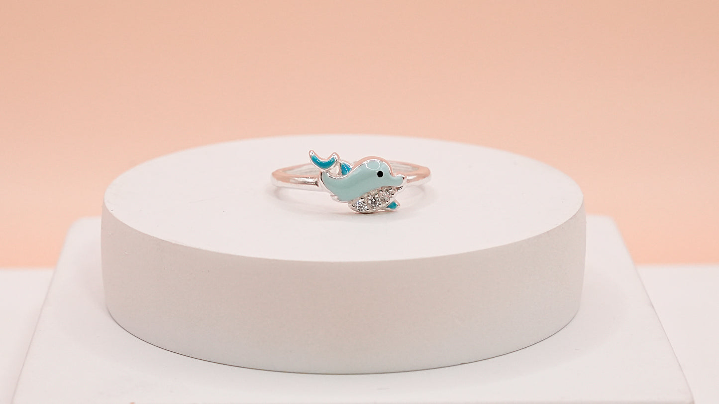 Dolphin Baby Ring