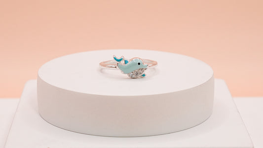 Dolphin Baby Ring