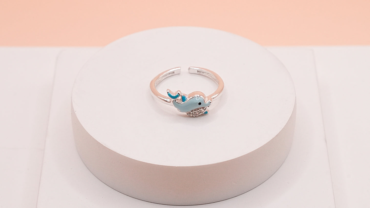 Dolphin Baby Ring