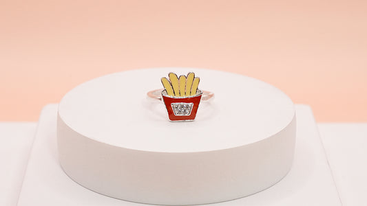French Fries Baby Ring