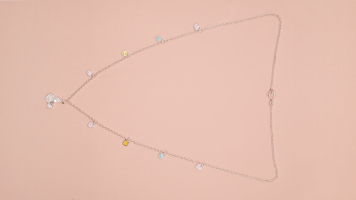 Mini mouse hearts Necklace