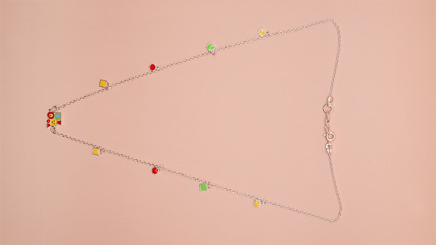 Train beads necklace