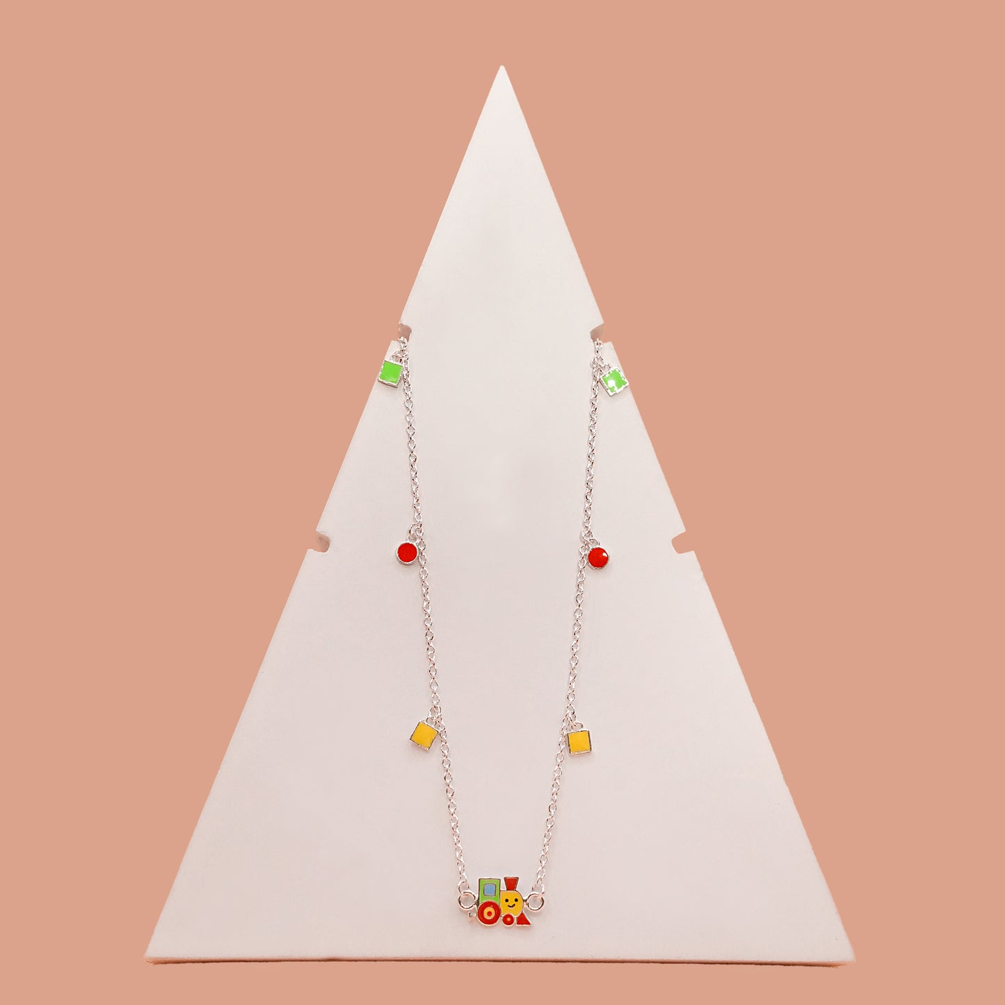 Train beads necklace
