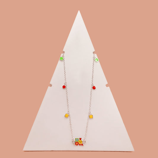 Train beads necklace