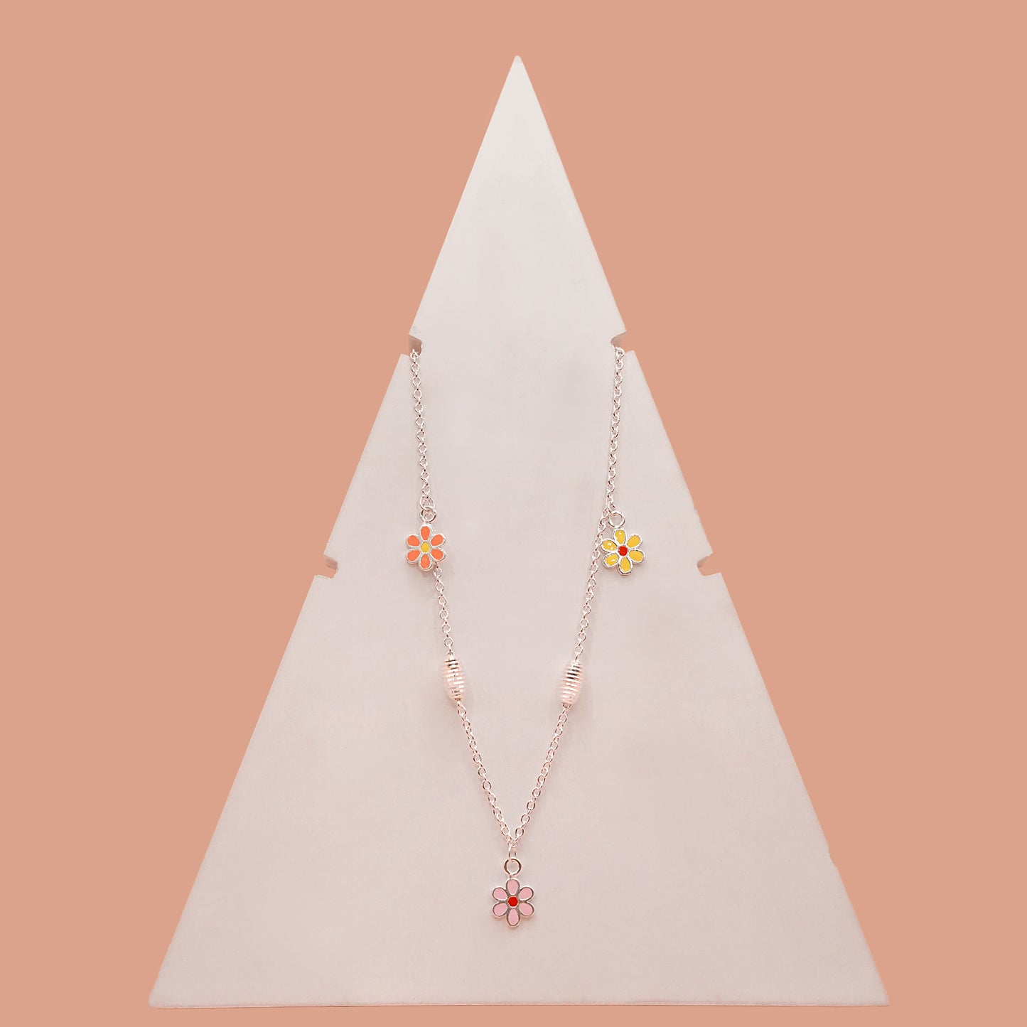 Trio Floral Necklace