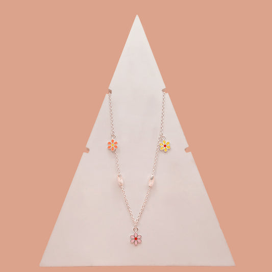 Trio Floral Necklace