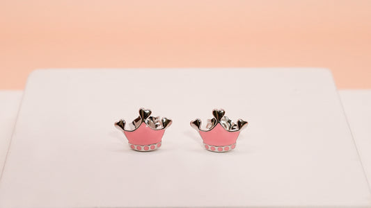 Little Queen Crown Studs