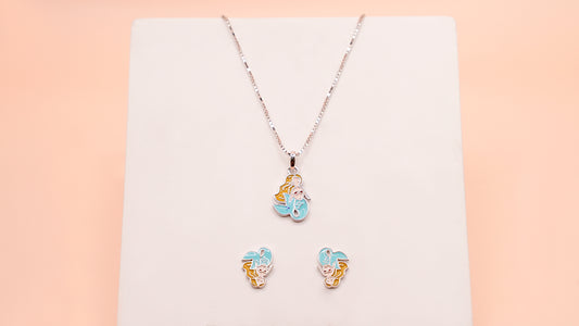 The Mermaid Pendant Set