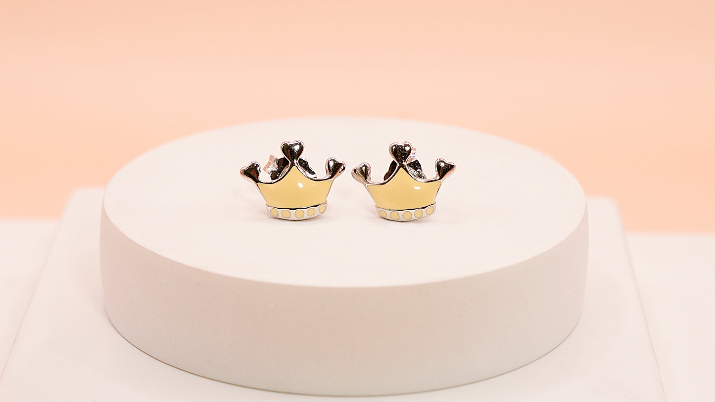 Little Crown Studs