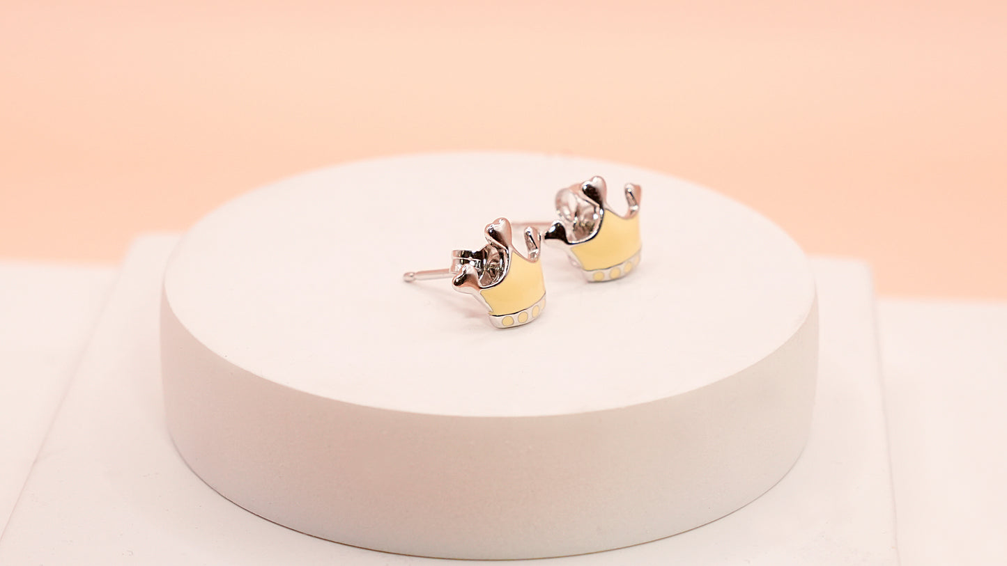 Little Crown Studs
