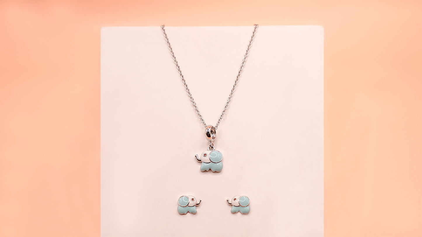Elephant Pendant Set