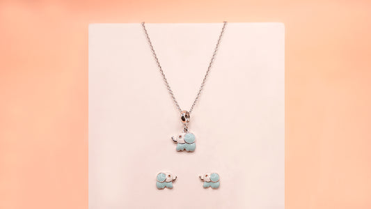 Elephant Pendant Set