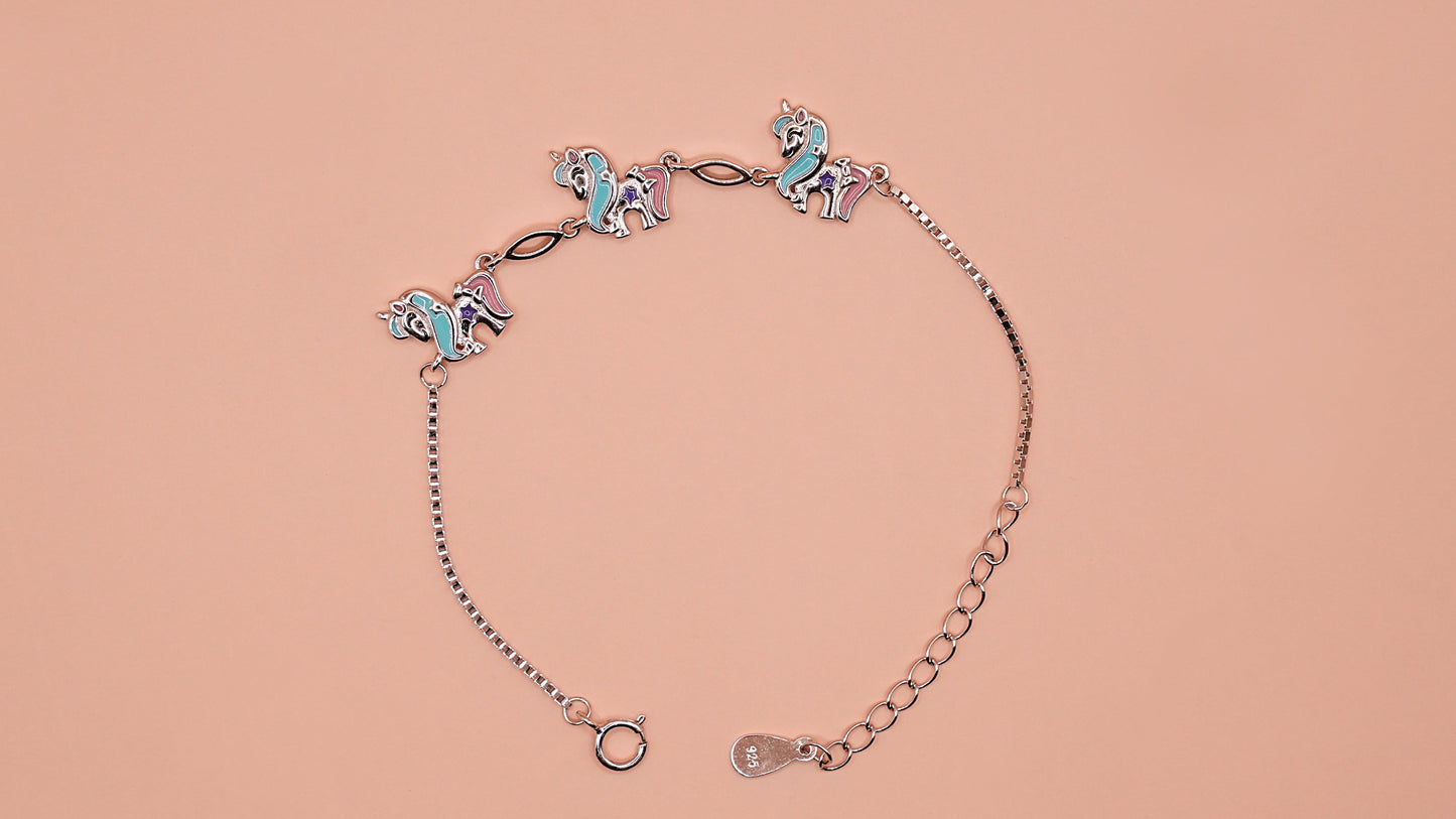 The unicorn kids bracelet