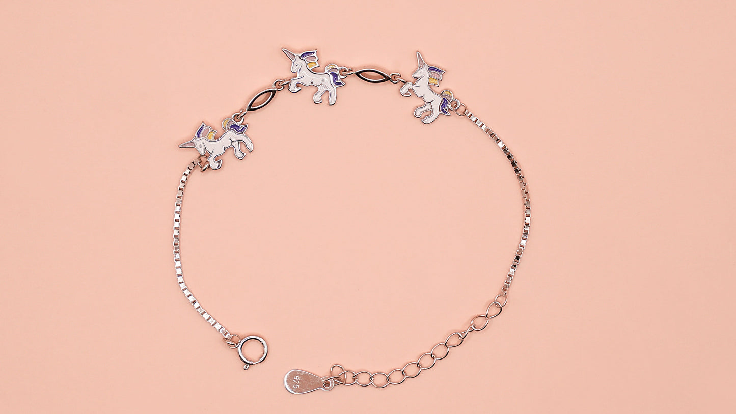The unicorn kids bracelet