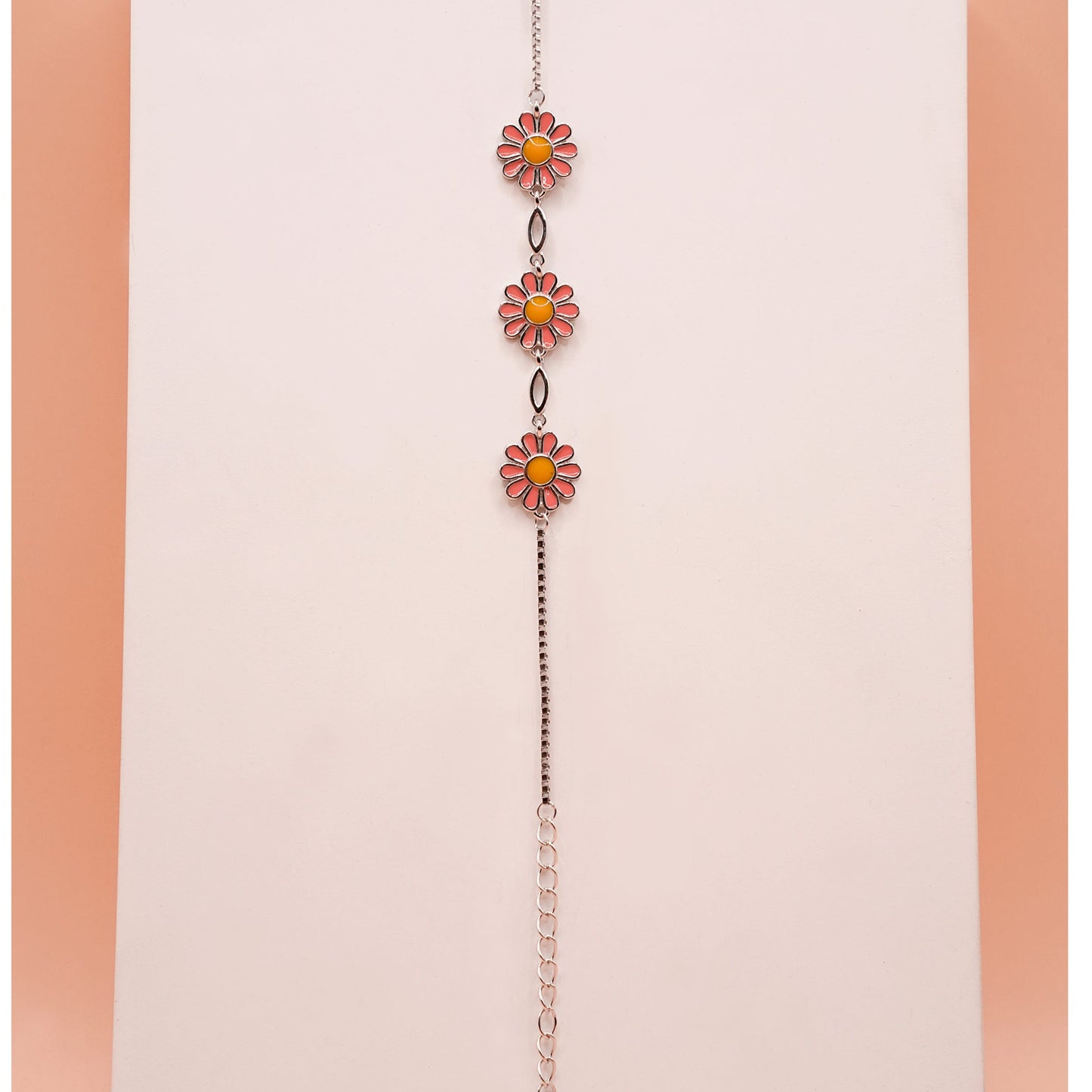 The Pink Sunflower Bracelet