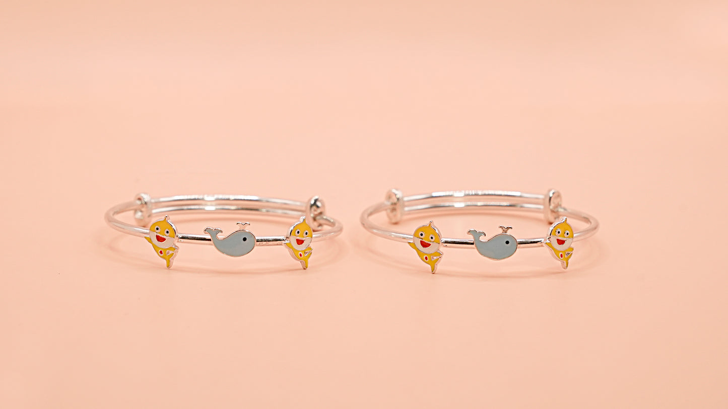 Dolphin Baby Bangle
