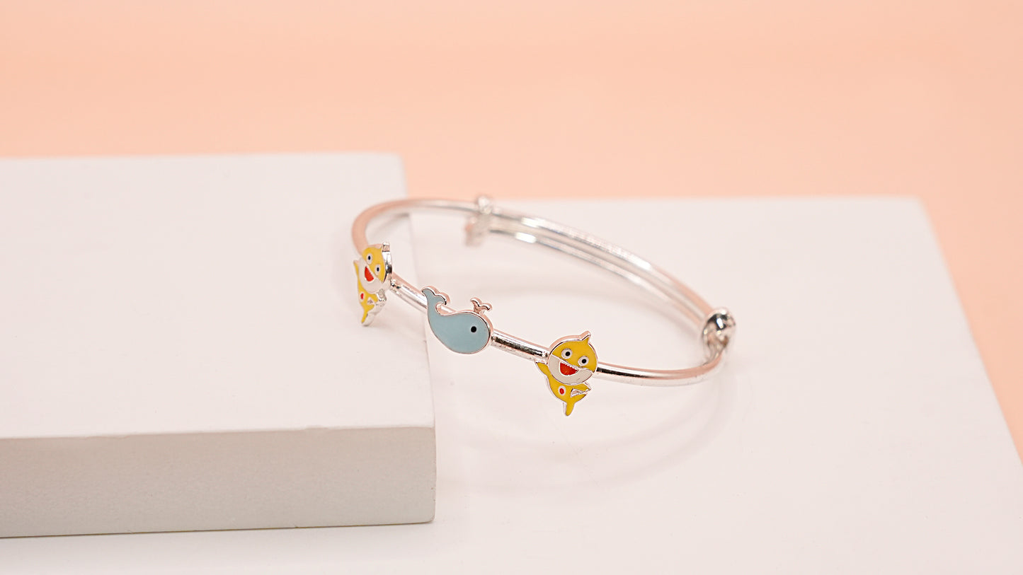 Dolphin Baby Bangle
